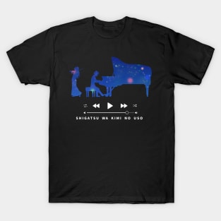 Your lie in april - piano T-Shirt